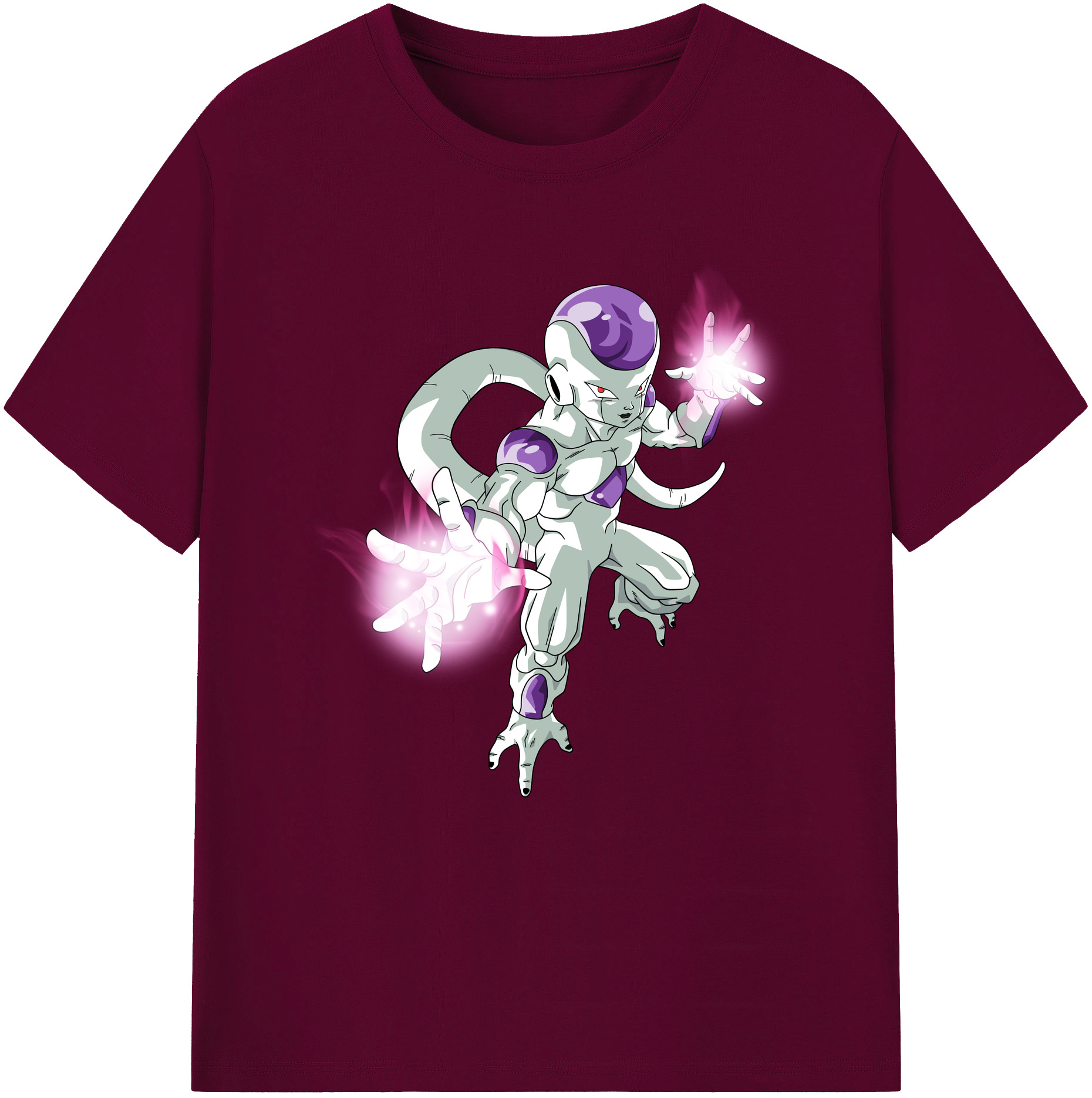 （画像用） ドラゴンボール フリーザ DRAGON BALL Frieza レディースカジュアルプリントTシャツ（綿100％）